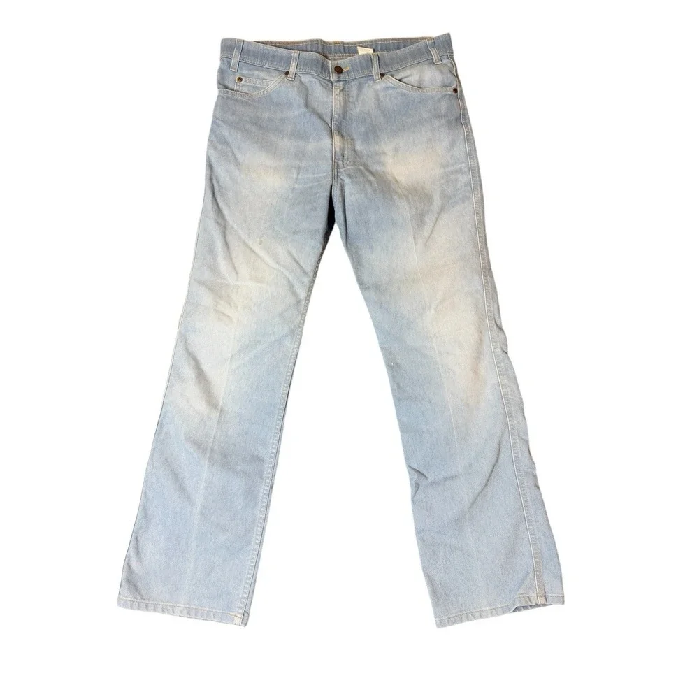 Vintage Levi's 501 XX Jeans Men's‎ 38x32 Light Blue USA Button Fly John Travolta